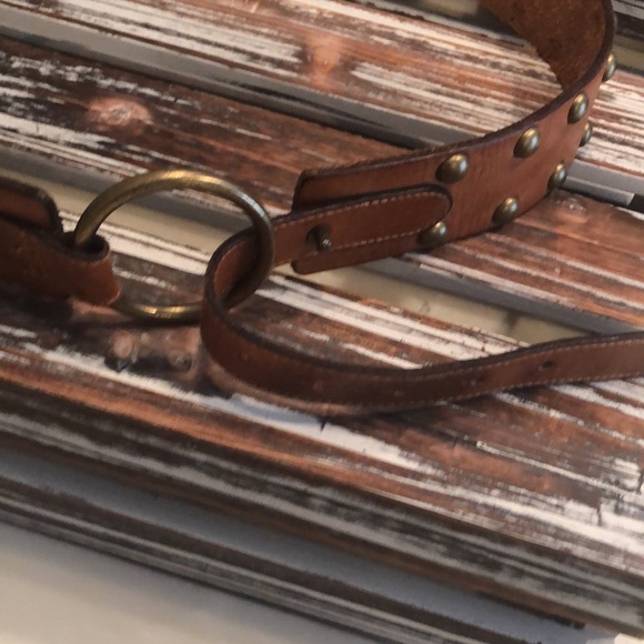 Abercrombie & Fitch Leather Cuir Veritable Belt - Picture 7 of 11